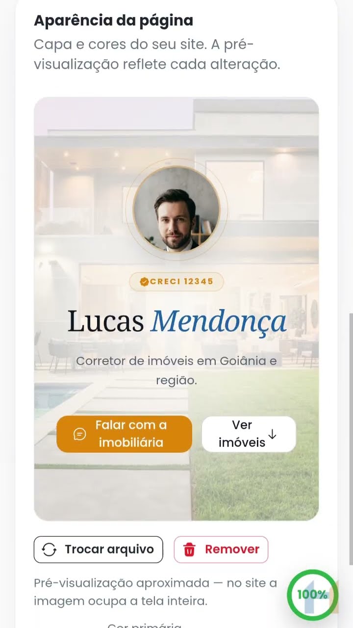 Demonstração da plataforma Halyon Imob para corretor de imóveis
